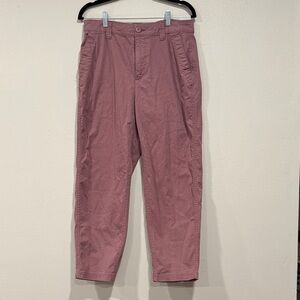 High-Waisted OGC Chino Tapered
Straight Pants — Mauve Pink